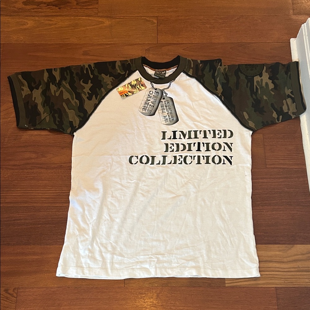 Limited Edition Men's Camouflage Sleeve Tee